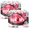Splesh Quilted Toilet Roll Luxury Watermelon 3-Ply Soft Toilet Paper, 120 Rolls